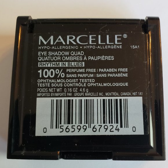 2/10$ NWT marcelle eye shadow quad rythm in blues - Picture 2 of 2